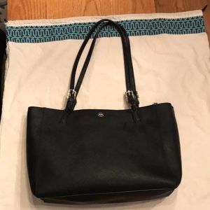 Black Tory Burch tote bag